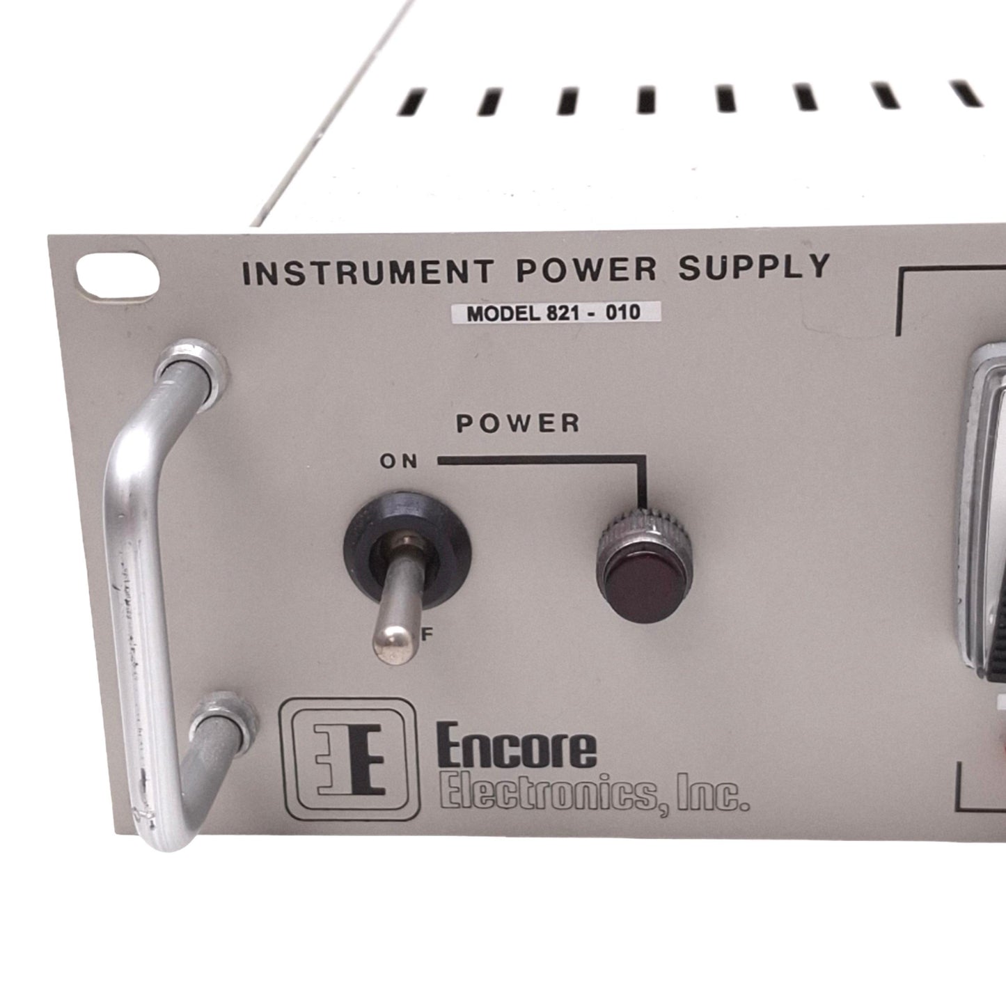 For parts or not working Encore Electronics 821-010 Multi-Output Power Supply, 115/230VAC, 2U Rack