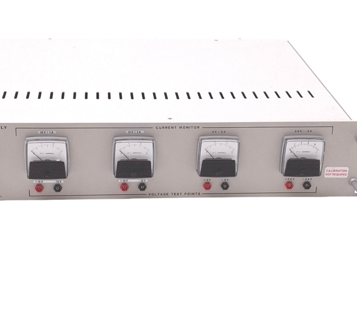 For parts or not working Encore Electronics 821-010 Multi-Output Power Supply, 115/230VAC, 2U Rack