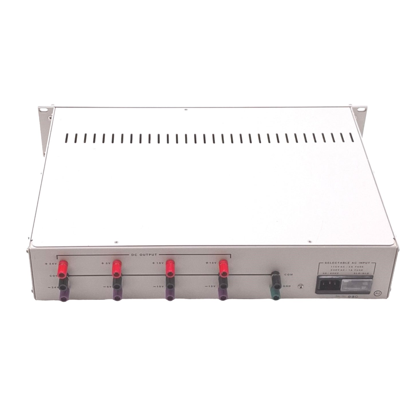 For parts or not working Encore Electronics 821-010 Multi-Output Power Supply, 115/230VAC, 2U Rack