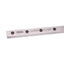 Used NSK LU12-1 Linear Motion Guide Block w/ LU12S-275L Rail, 6.30kN Max, 275mm Rail