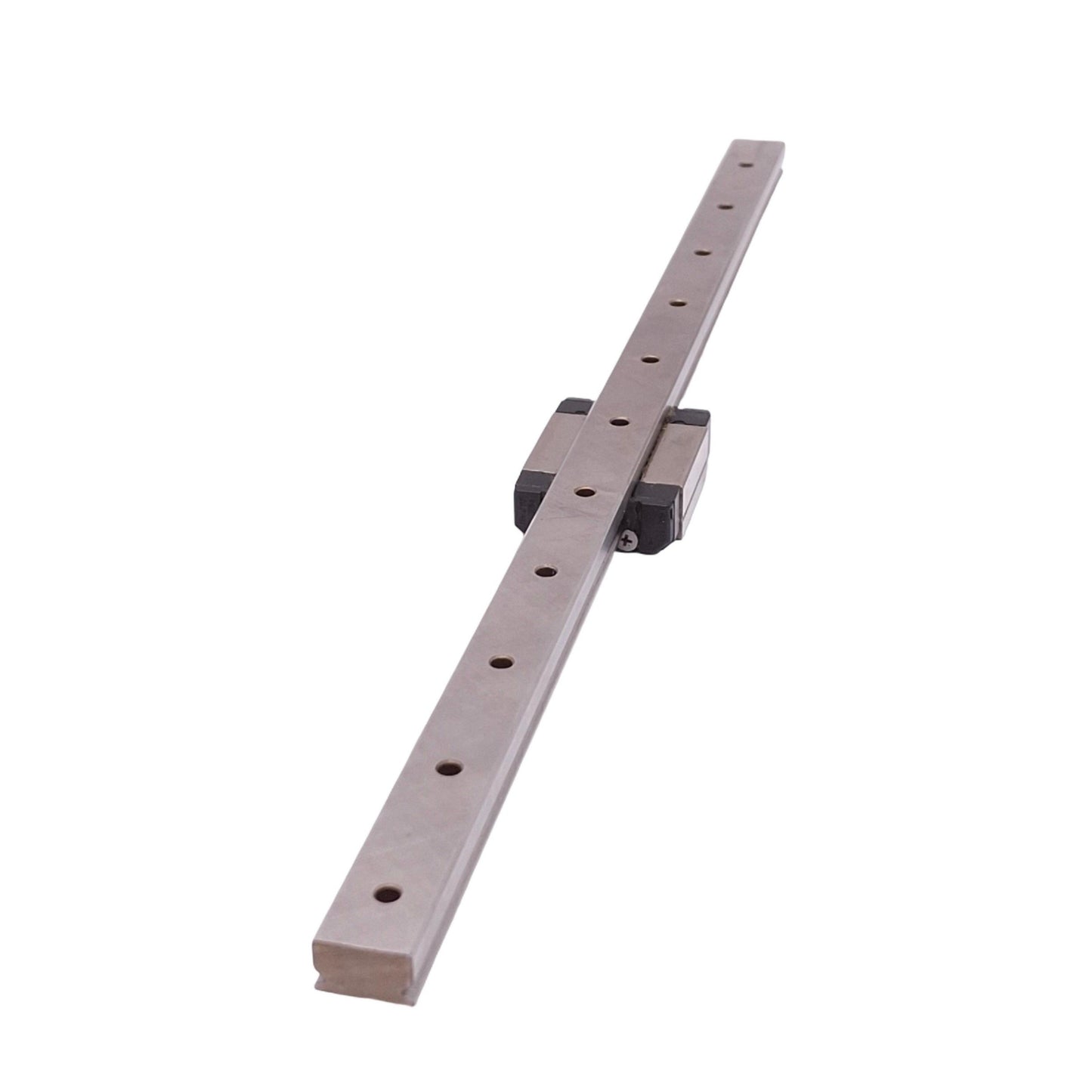 Used NSK LU12-1 Linear Motion Guide Block w/ LU12S-275L Rail, 6.30kN Max, 275mm Rail