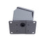 Used Saginaw SCE-1PBA Pushbutton Switch Enclosure, 1-Hole, 30mm PB, 4in x 4in x 5in