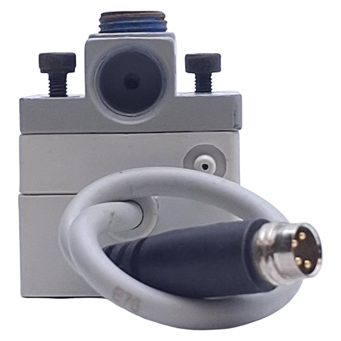 Used EDCO USA DVP-200 Digital Vacuum Sensor NPN, 0-29.5inHg, 12-24VDC, 4-Pin Male