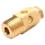 Used Lot of 2 Aro 20313-2-G 4ZJ85 Brass Flow Control Valve, 0-250psi, 40µm, 1/4in NPT