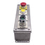 New – Open box Allen Bradley 800H/T Emergency Stop Control Station, 1NCLB / 1NO / 1NO / 1NO1NC