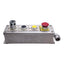 New – Open box Allen Bradley 800H/T Emergency Stop Control Station, 1NCLB / 1NO / 1NO / 1NO1NC