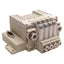 New – Open box Pisco VZH07-48S-D24-M04-D Vacuum Generator Manifold, 4-Station, 24VDC Coils