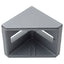 New Lot of 8 80/20 14077 2-Slotted Inside Corner Bracket, 45-Series, 39 x 40 x 39mm