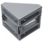 New Lot of 8 80/20 14077 2-Slotted Inside Corner Bracket, 45-Series, 39 x 40 x 39mm