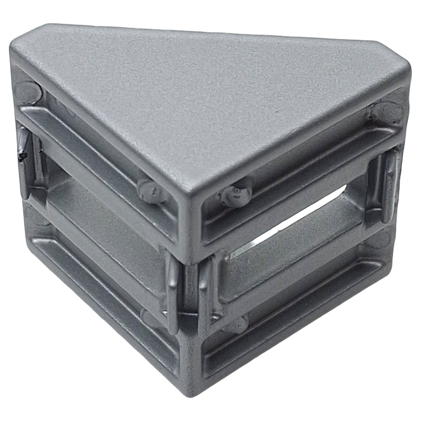 New Lot of 8 80/20 14077 2-Slotted Inside Corner Bracket, 45-Series, 39 x 40 x 39mm