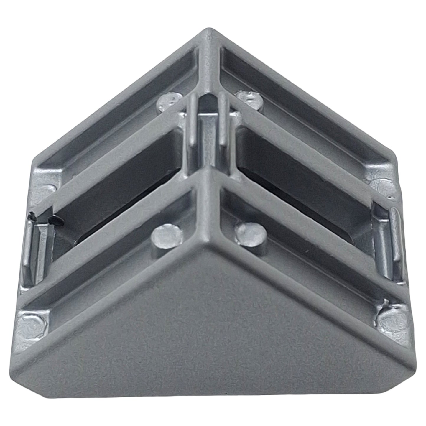 New Lot of 8 80/20 14077 2-Slotted Inside Corner Bracket, 45-Series, 39 x 40 x 39mm