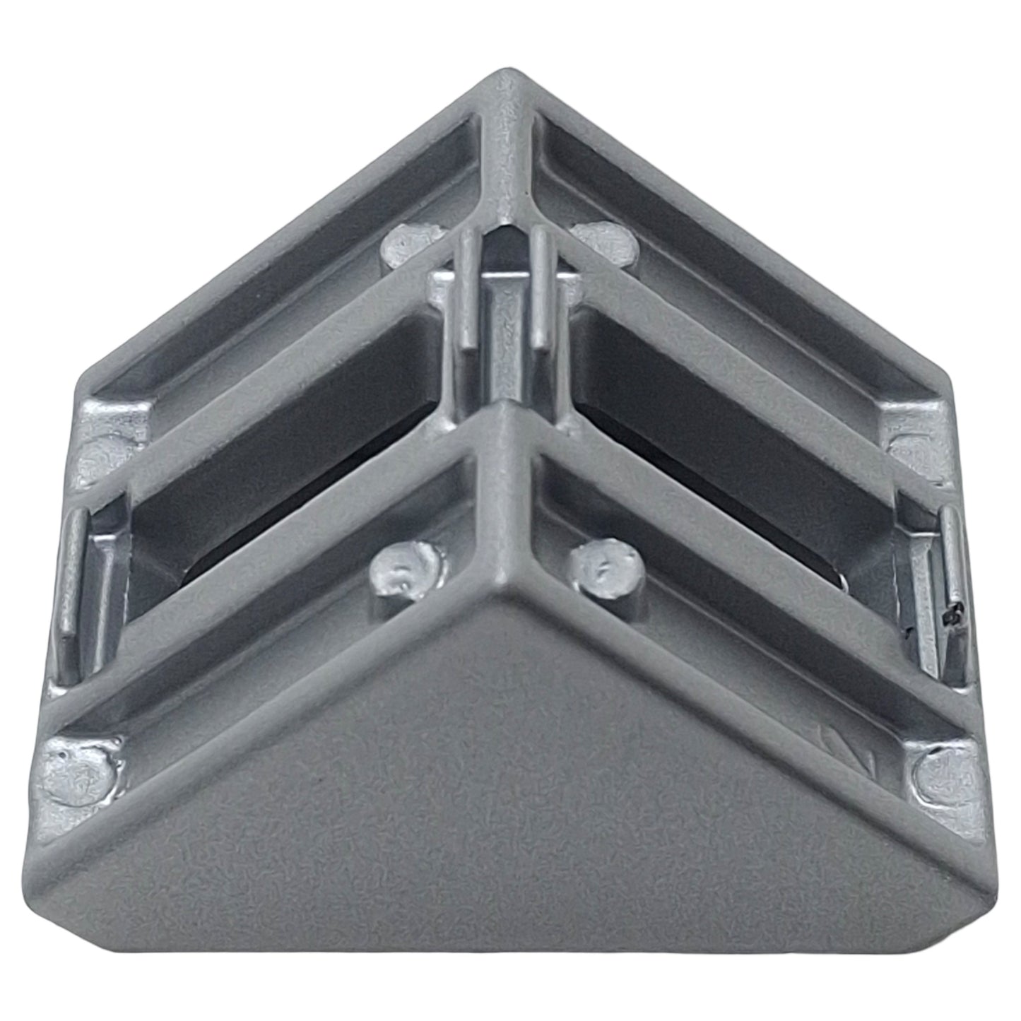 New Lot of 8 80/20 14077 2-Slotted Inside Corner Bracket, 45-Series, 39 x 40 x 39mm