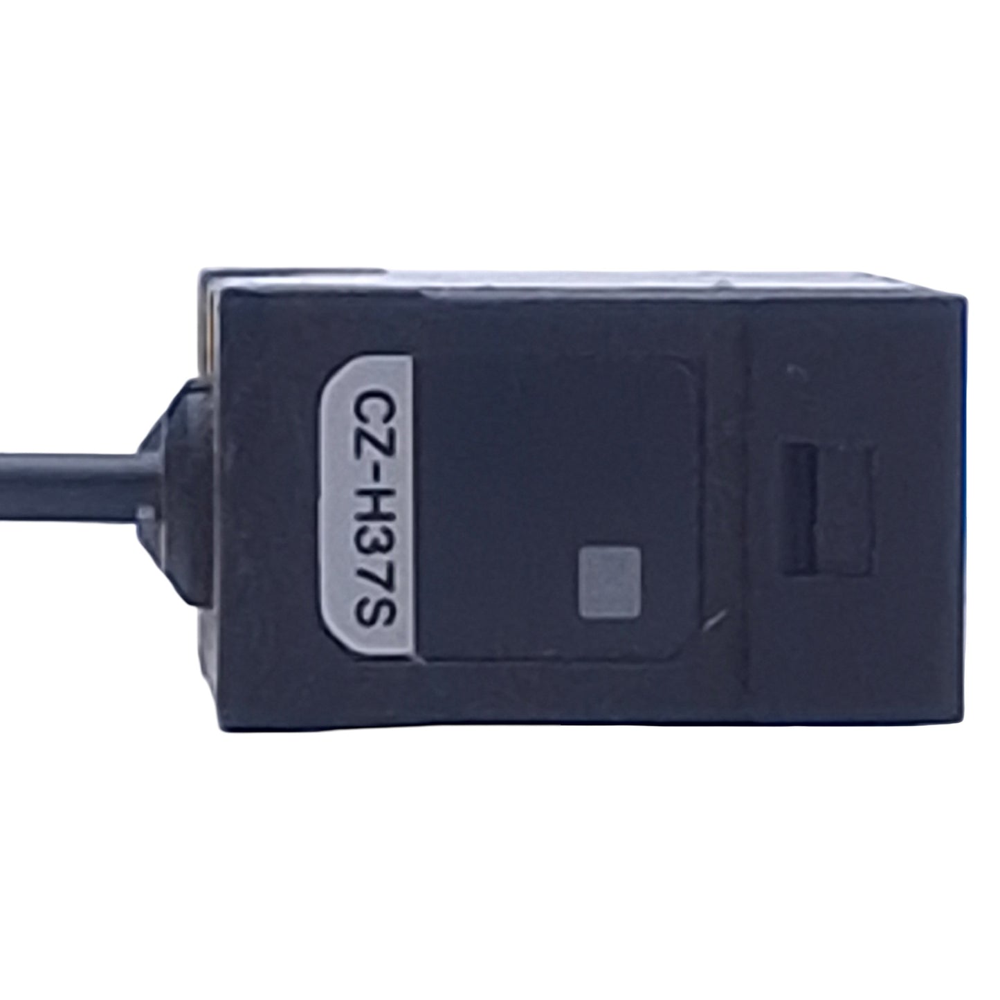 Used Keyence CZ-H37S Fiber Optic Sensor Head, RGB LED Light Source, 11-20mm Detection