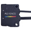 Used Keyence CZ-H37S Fiber Optic Sensor Head, RGB LED Light Source, 11-20mm Detection