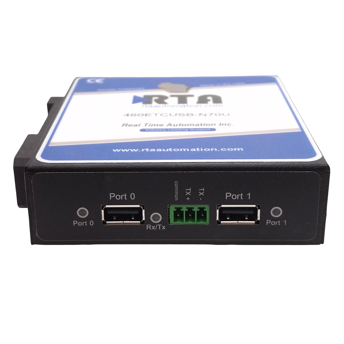 New RTA 460ETCUSB-N70U-D Allen Bradley PLC to USB Gateway, 8-28VDC, DIN Rail