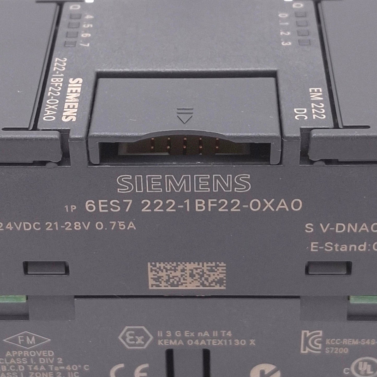 Used Siemens 6ES7 222-1BF22-0XA0 S7-200 SIMATIC Digital Output Module, 8-Point 24VDC