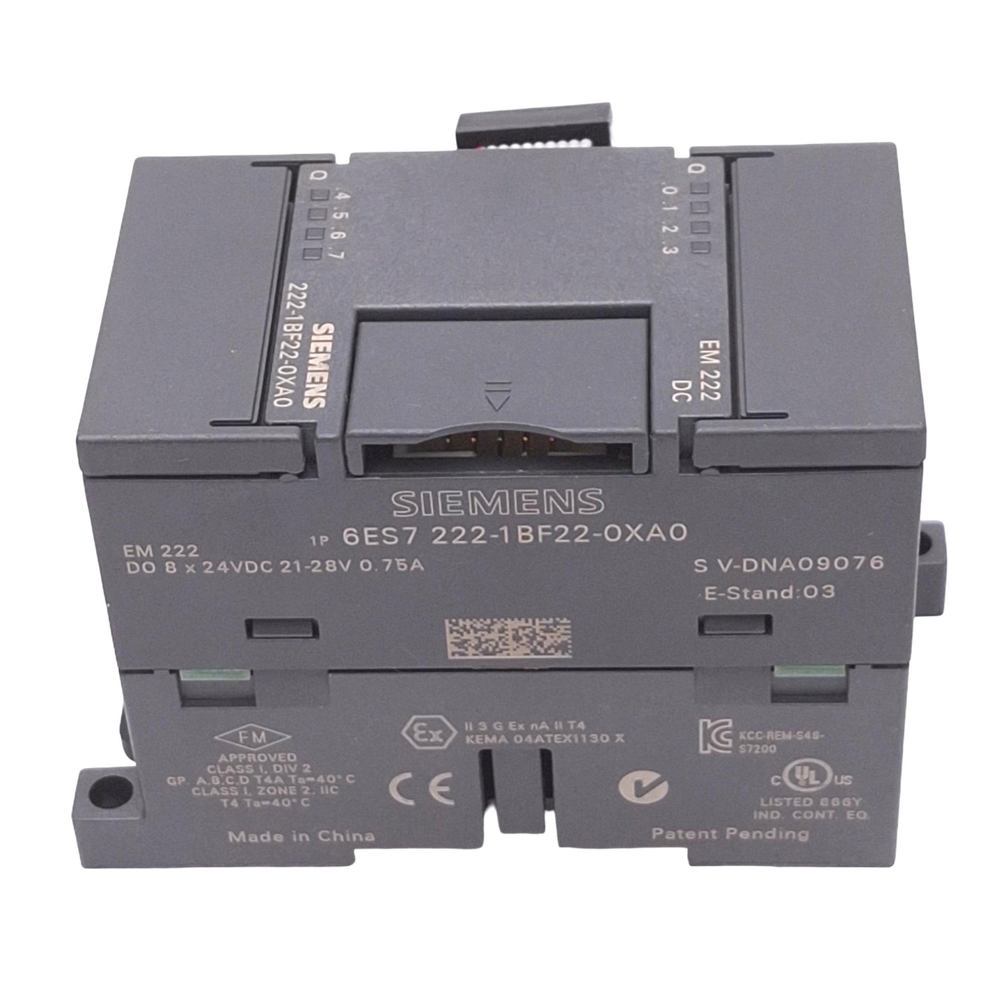 Used Siemens 6ES7 222-1BF22-0XA0 S7-200 SIMATIC Digital Output Module, 8-Point 24VDC