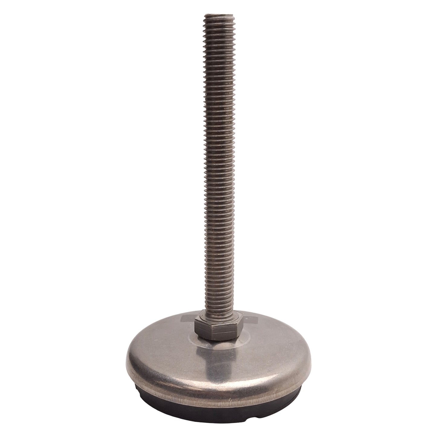 New – Open box Lot of 2 Sunnex Model 32 Stainless Steel Leveling Feet, 5/8in-11 x 6in, 2000lbs