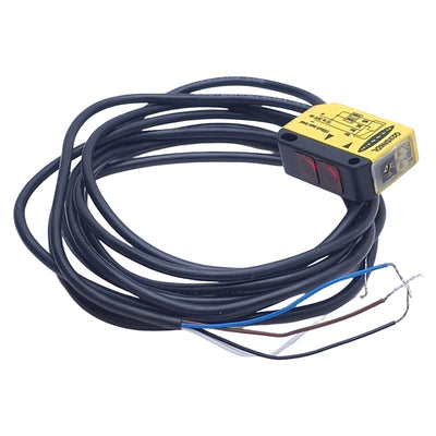 Used Banner Q23SN6DL Photoelectric Sensor NPN, 10-30VDC, 30-300mm Range, 2m Cable