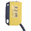Used Banner Q23SN6DL Photoelectric Sensor NPN, 10-30VDC, 30-300mm Range, 2m Cable