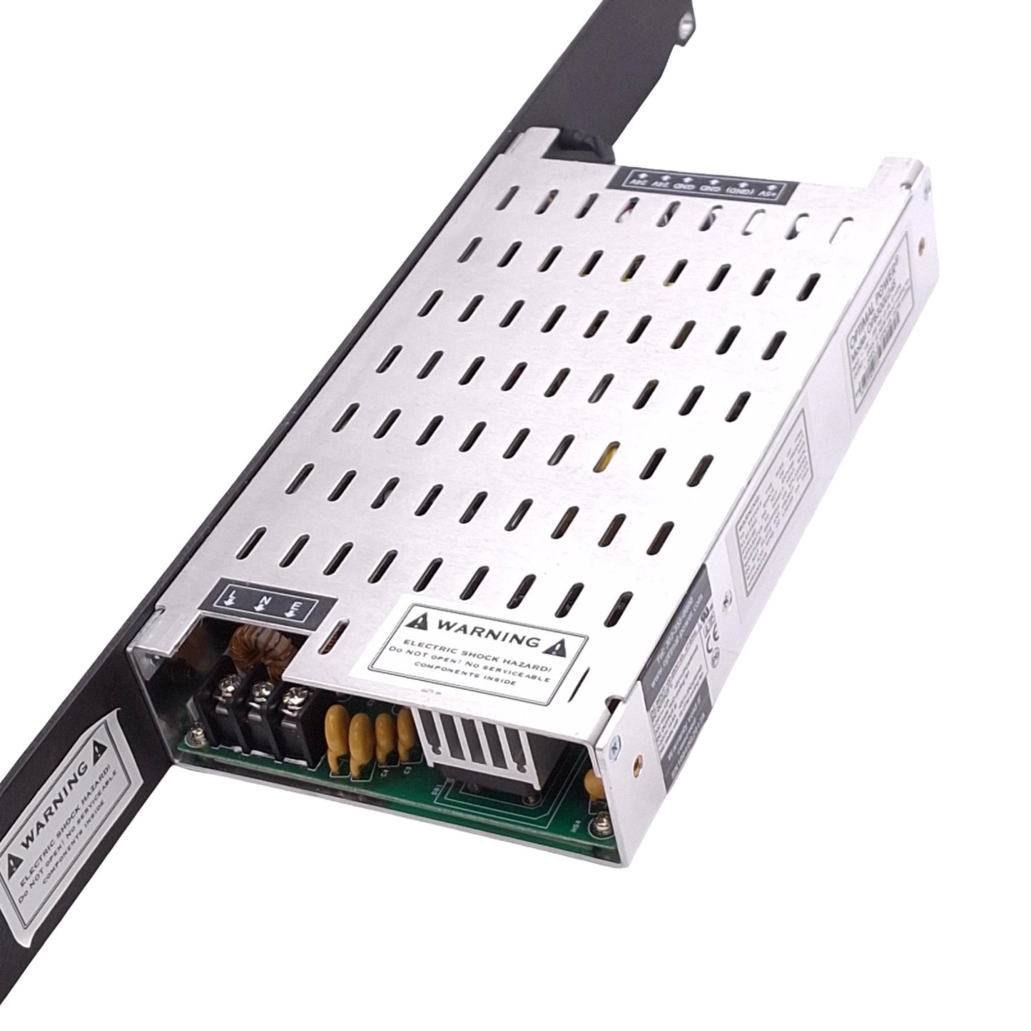 Used Optimal Power OPB300U24S Power Supply, 100-250VAC In, 24VDC Out, 350W, 1U Rack