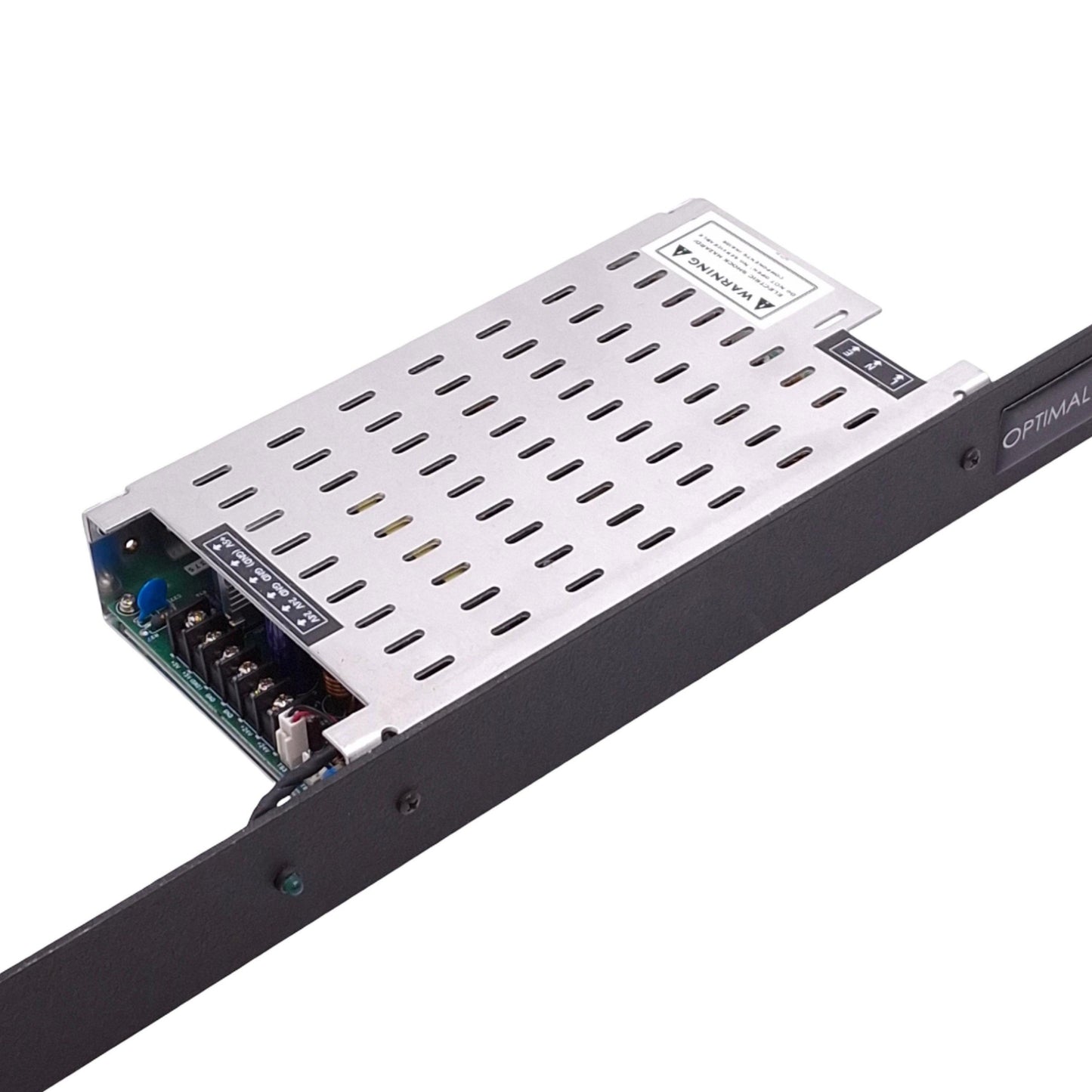 Used Optimal Power OPB300U24S Power Supply, 100-250VAC In, 24VDC Out, 350W, 1U Rack