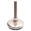 Used Lot of 2 Sunnex Model 32 Stainless Steel Leveling Feet, 5/8in-11 x 4in, 2000lbs