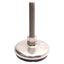 Used Lot of 2 Sunnex Model 32 Stainless Steel Leveling Feet, 5/8in-11 x 4in, 2000lbs