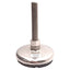 Used Lot of 2 Sunnex Model 32 Stainless Steel Leveling Feet, 5/8in-11 x 4in, 2000lbs