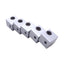 New Lot of 5 80/20 Inc 2427 Aluminum Panel Mount Blocks, 10 Series, w/Hardware