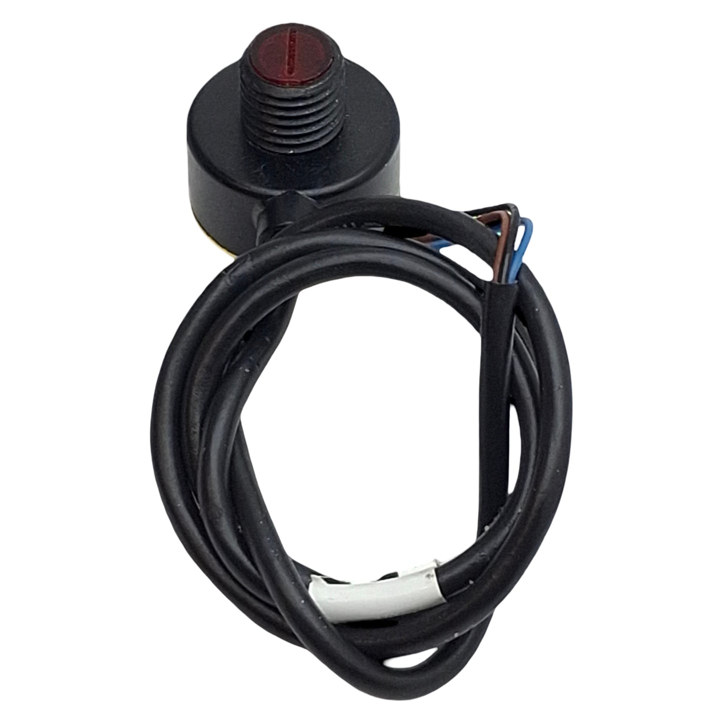 Used Banner T8AP6D100 Photoelectric Sensor, PNP, 100mm Range, 10-30VDC, M8, 0.3m