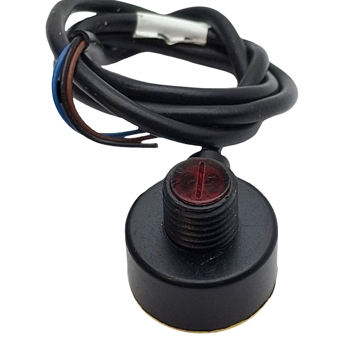 Used Banner T8AP6D100 Photoelectric Sensor, PNP, 100mm Range, 10-30VDC, M8, 0.3m