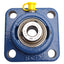 New SKF FY 1/2 RM Flanged Y-Bearing Assembly, ø1/2in ID, 3in x 3in Flange, 4750N