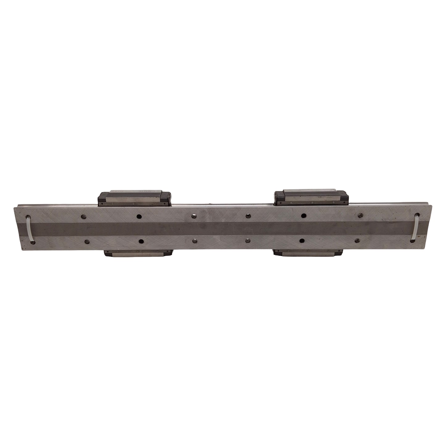 Used THK HRW35CR2UU+600L Linear Guide Assembly, 600mm Rail, (2x) 106.6x100mm Carriage