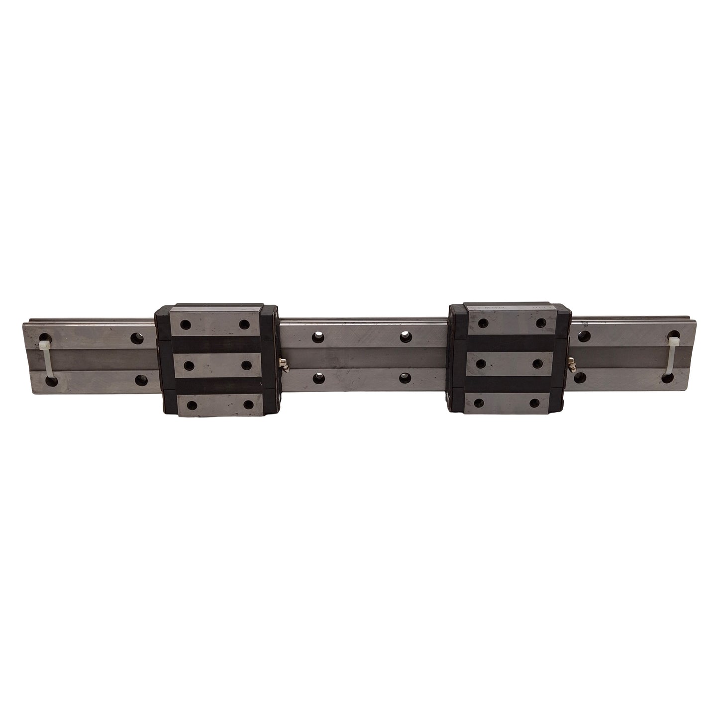 Used THK HRW35CR2UU+600L Linear Guide Assembly, 600mm Rail, (2x) 106.6x100mm Carriage