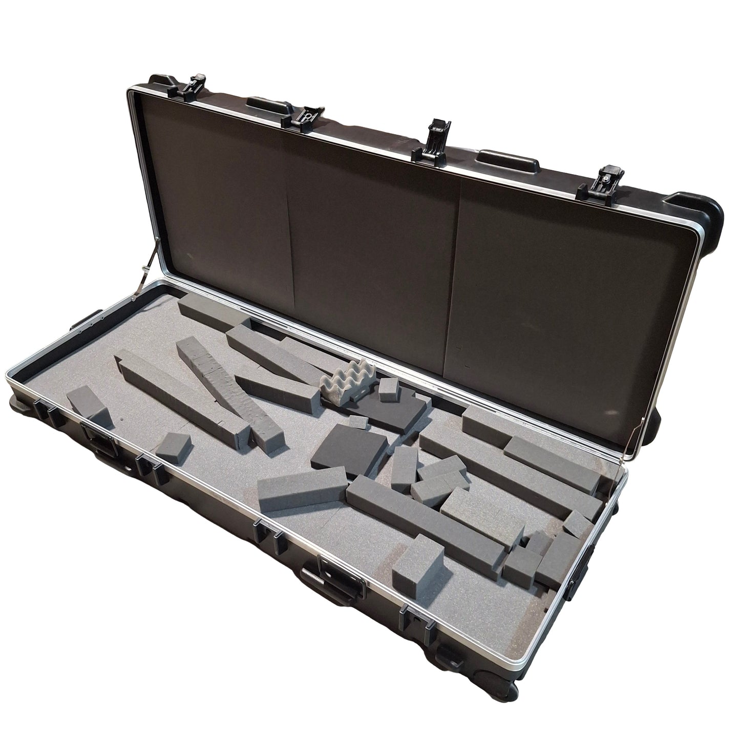 Pre-owned Case Club Custom Instrument Case W/ Customizable Modular Foam 63in x 24in x 11in