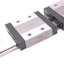 Used IKO LWLF24B (4x) Linear Motion Guide Blocks w/ 24x320mm Rail, 6.2kN Max Load