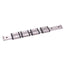 Used IKO LWLF24B (4x) Linear Motion Guide Blocks w/ 24x320mm Rail, 6.2kN Max Load