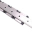 Used IKO LWLF24B (4x) Linear Motion Guide Blocks w/ 24x320mm Rail, 6.2kN Max Load