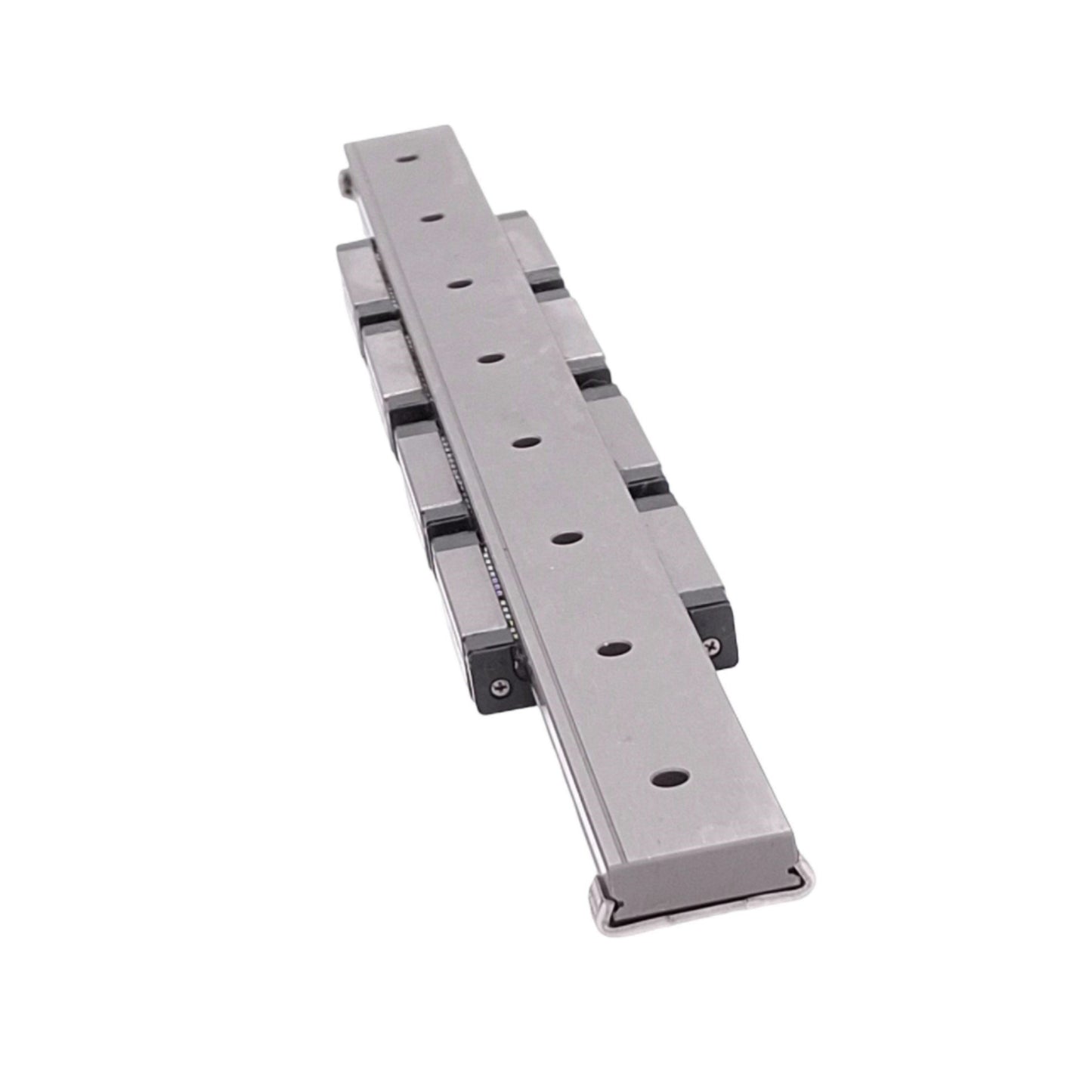 Used IKO LWLF24B (4x) Linear Motion Guide Blocks w/ 24x320mm Rail, 6.2kN Max Load