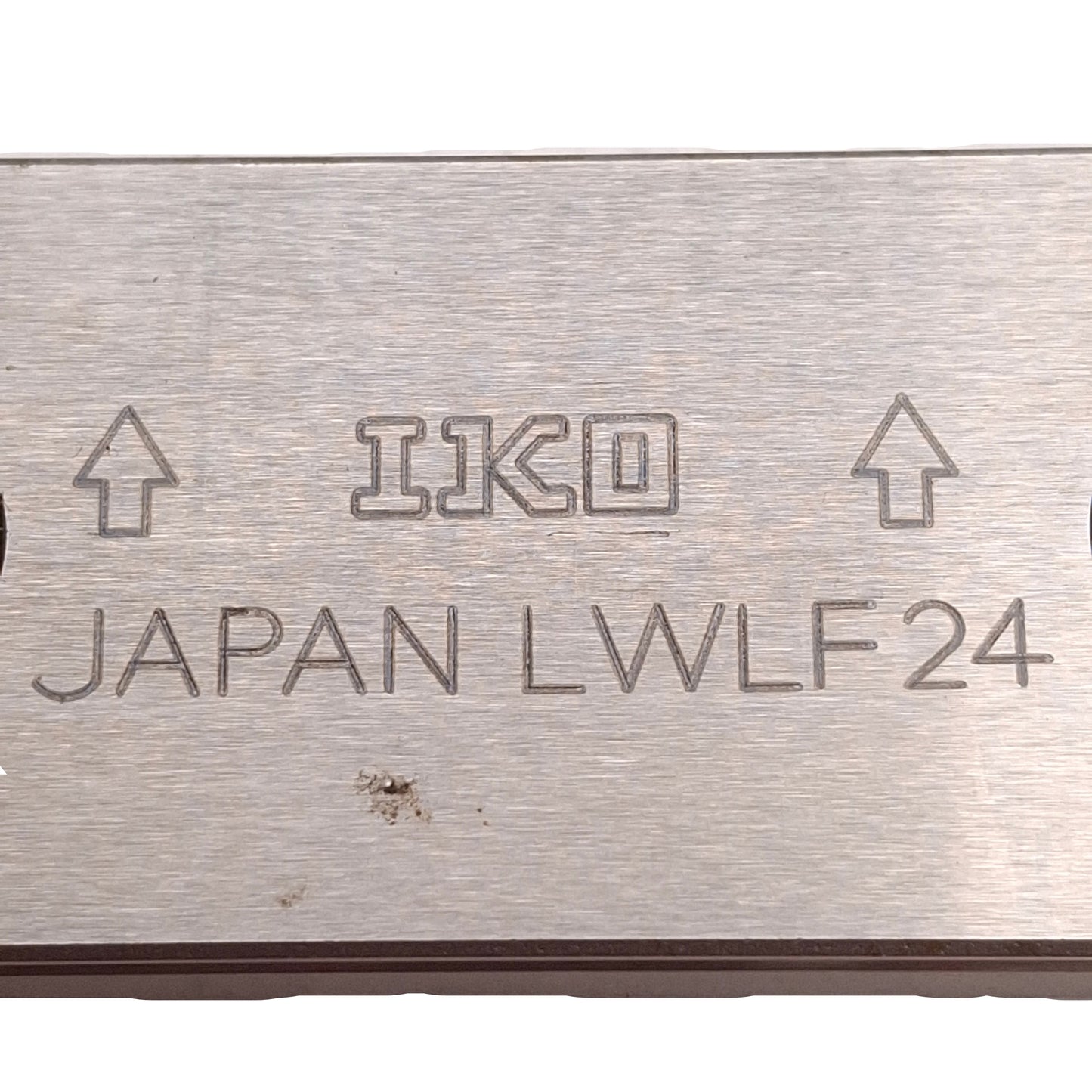 Used IKO LWLF24 Linear Guide Assembly, 7in Rail, 44x40mm Carriage, M3 Holes, 3790N
