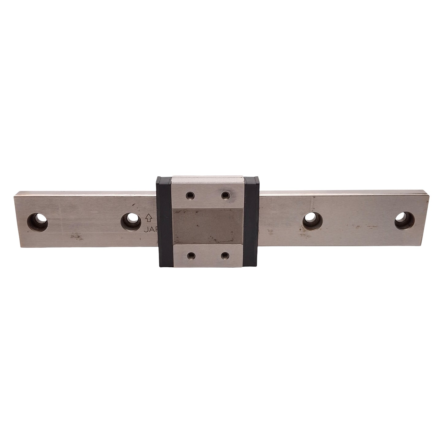 Used IKO LWLF24 Linear Guide Assembly, 7in Rail, 44x40mm Carriage, M3 Holes, 3790N
