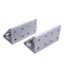 New Lot of 4 80/20 4138 Gusseted Inside Corner Bracket, 8-Hole, 10 Series