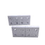 New Lot of 4 80/20 4138 Gusseted Inside Corner Bracket, 8-Hole, 10 Series