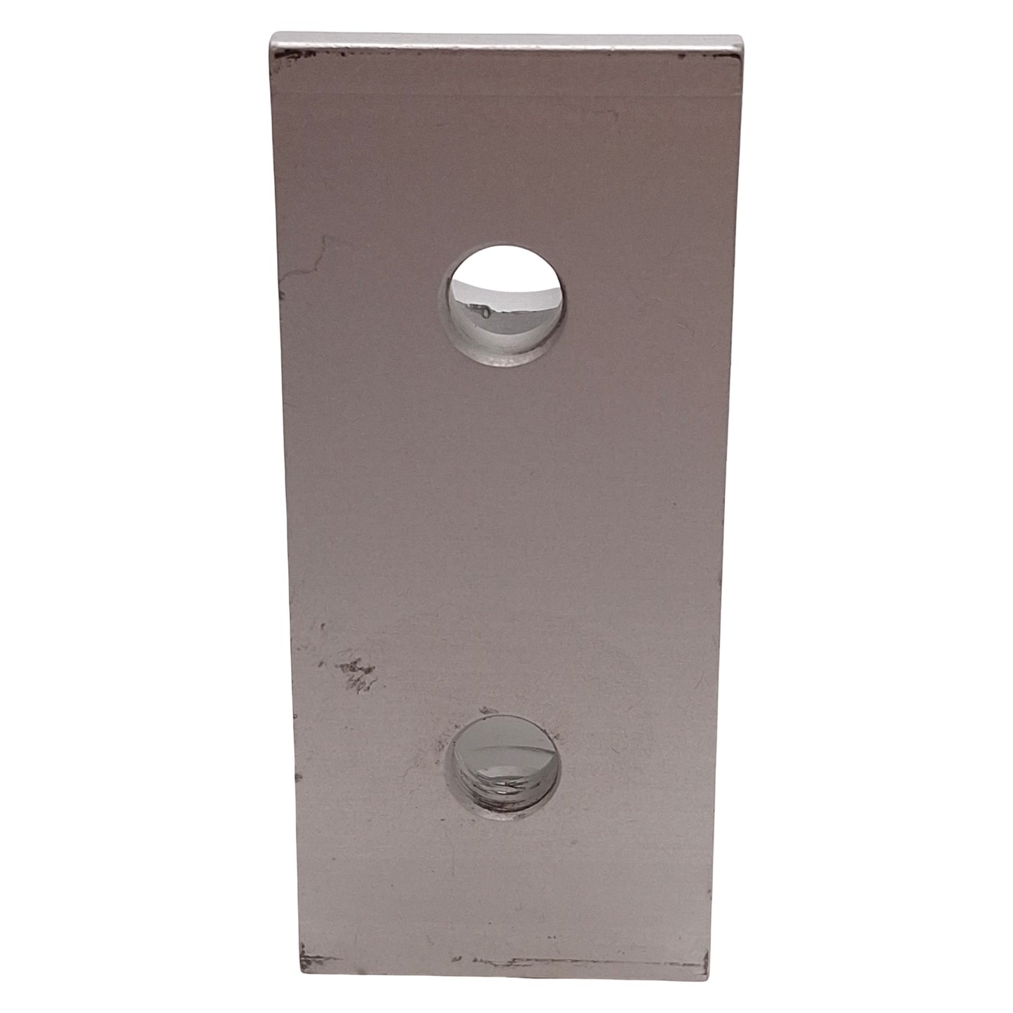Used Lot of 4 80/20 4336 Tall Gusseted Inside Corner Bracket, 15-Series, 4-Hole