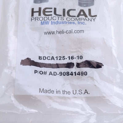 New Helical BDCA125-16-10 Flexible Aluminum Coupling, 8mm to 1/2in Bore, 1-1/4in OD