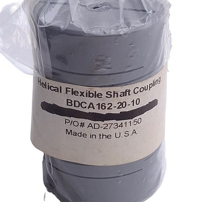 New Helical BDCA162-20-10 Flexible Aluminum Coupling, 5/8in to 8mm Bore, 41mm OD