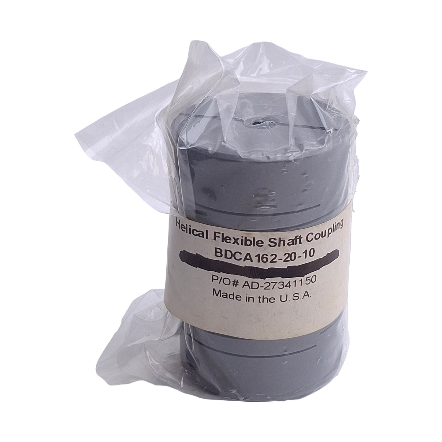 New Helical BDCA162-20-10 Flexible Aluminum Coupling, 5/8in to 8mm Bore, 41mm OD