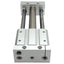 Used SMC NCDY2S25L-0600B Magnetically Coupled Rodless Cylinder, ø1in Bore, 6in Stroke