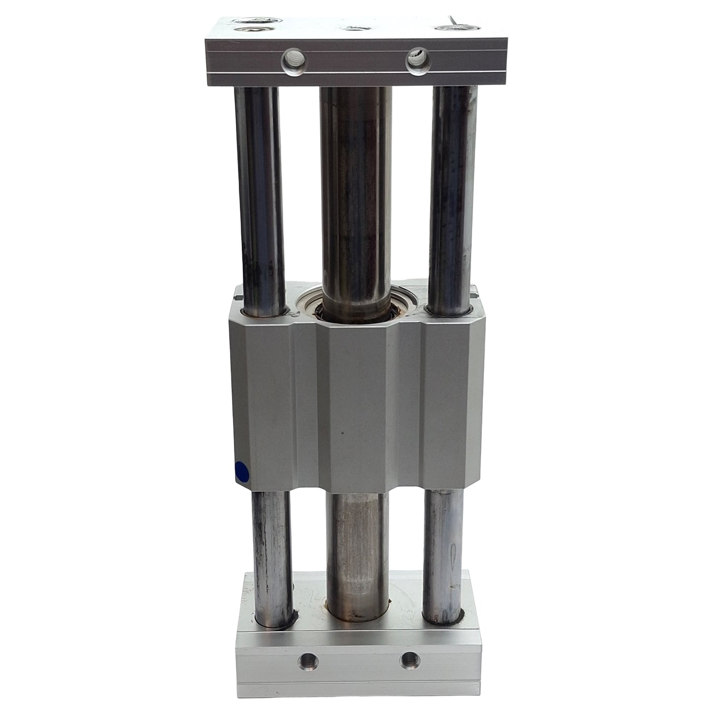 Used SMC NCDY2S25L-0600B Magnetically Coupled Rodless Cylinder, ø1in Bore, 6in Stroke
